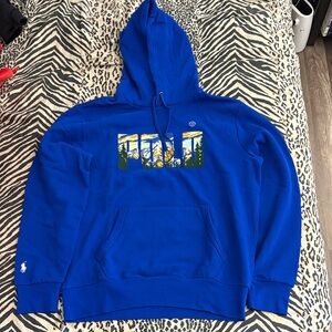 Ralph Lauren Royal Blue Hoodie Sweater